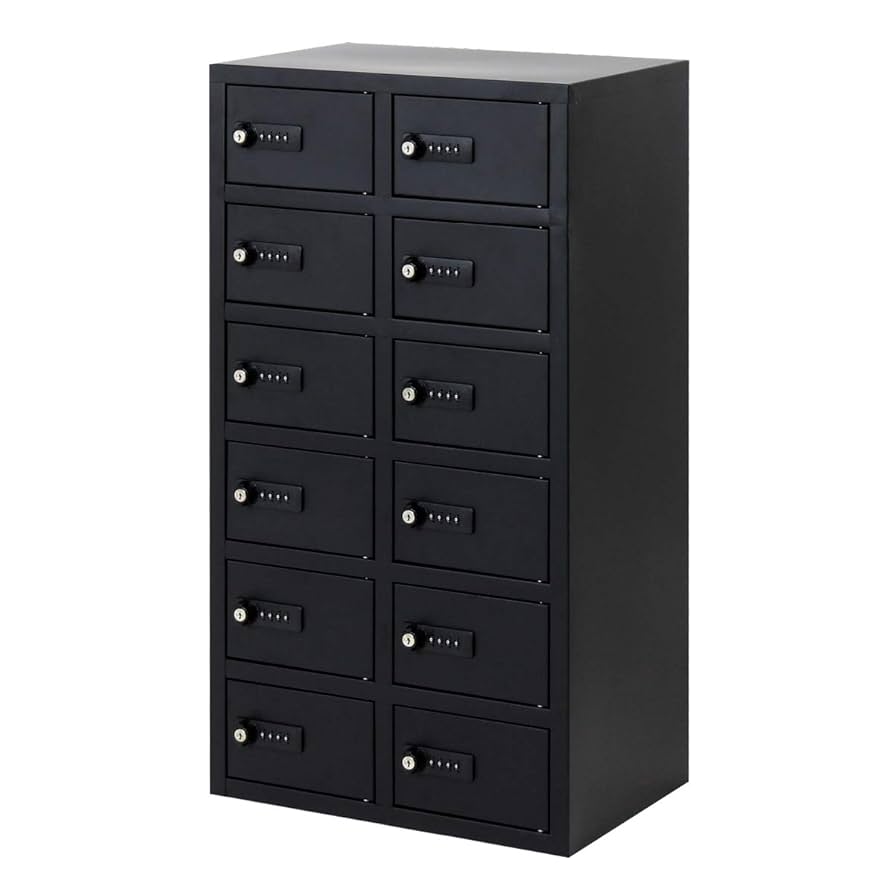 LOOKIT 貴重品ロッカー 2列6段 12人用 ダイヤル錠 金庫 スチール 白 Amazon.co.jp: LOOKIT 貴重品ロッカー 2列6段 12人用 ダイヤル錠